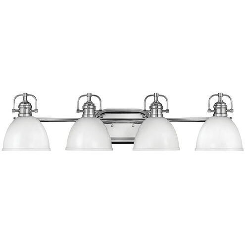 Rowan 4 Light 33 inch Chrome Vanity Light Wall Light