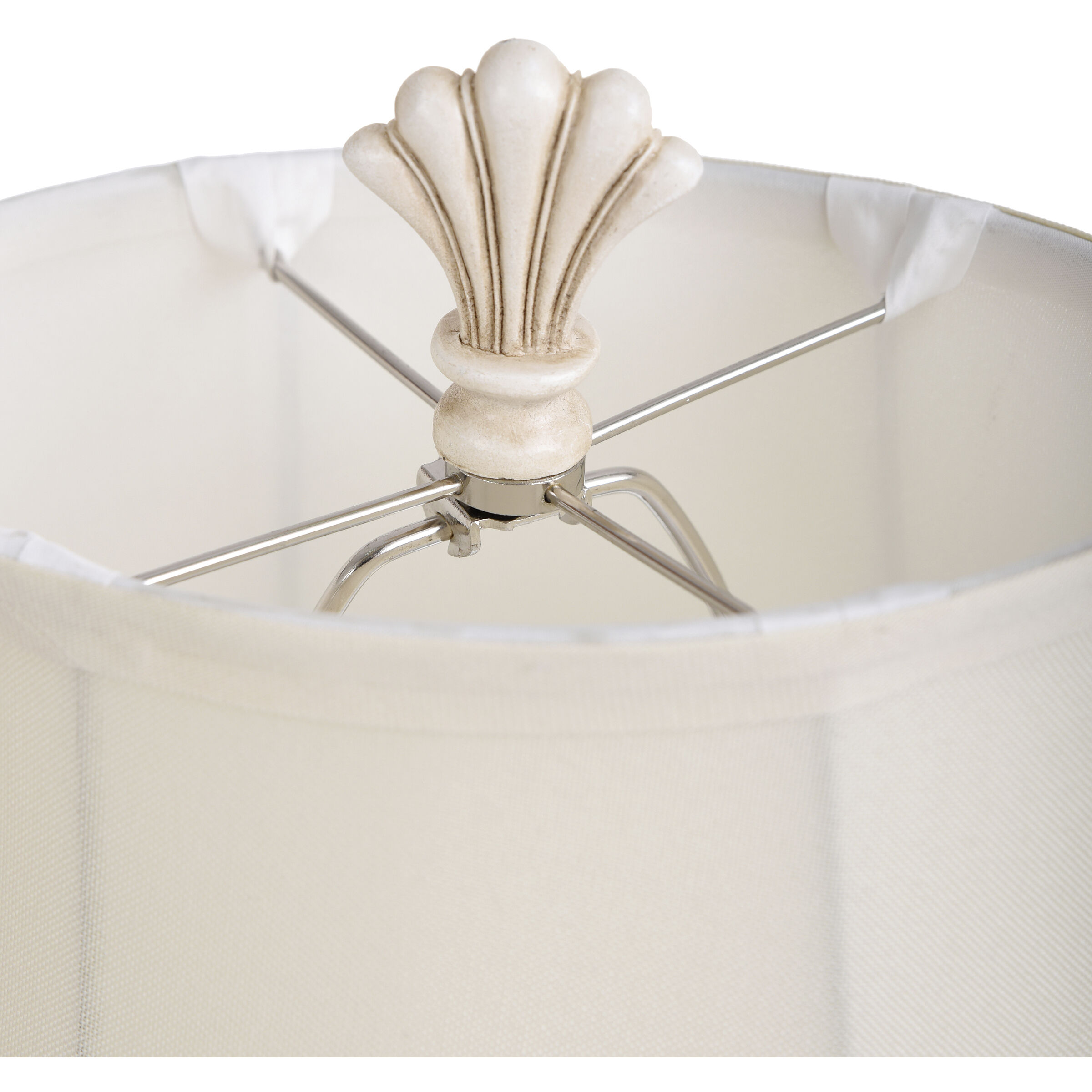 Signature 3 inch 100 watt Cream Table Lamp Portable Light