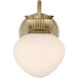 Melbourne 1 Light 6 inch Noble Brass Wall Sconce Wall Light