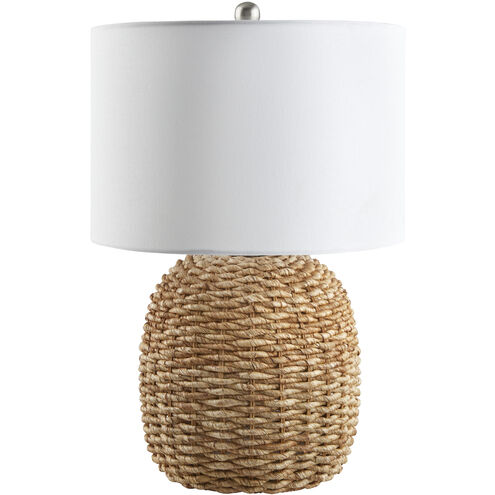 Beke 23 inch 100 watt Wheat Accent Table Lamp Portable Light