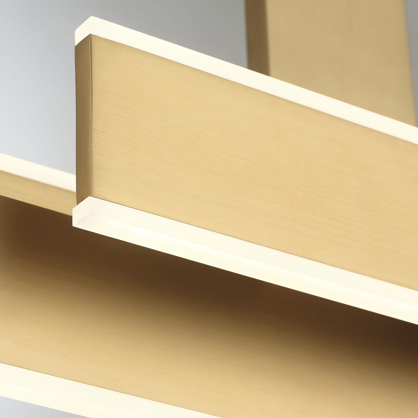 Cameno Linear Chandelier Ceiling Light in Gold