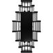 Waldorf Wall Sconce Wall Light in Polished Gunmetal