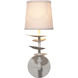 Petal 1 Light 6 inch White Wall Sconce Wall Light