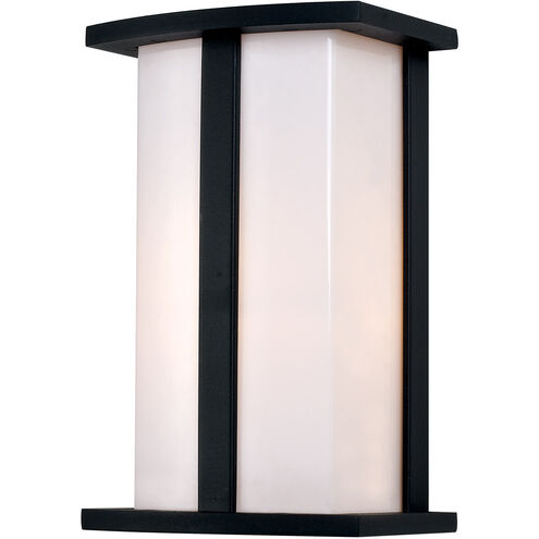 Chime 1 Light 10 inch Black Outdoor Pocket Lantern