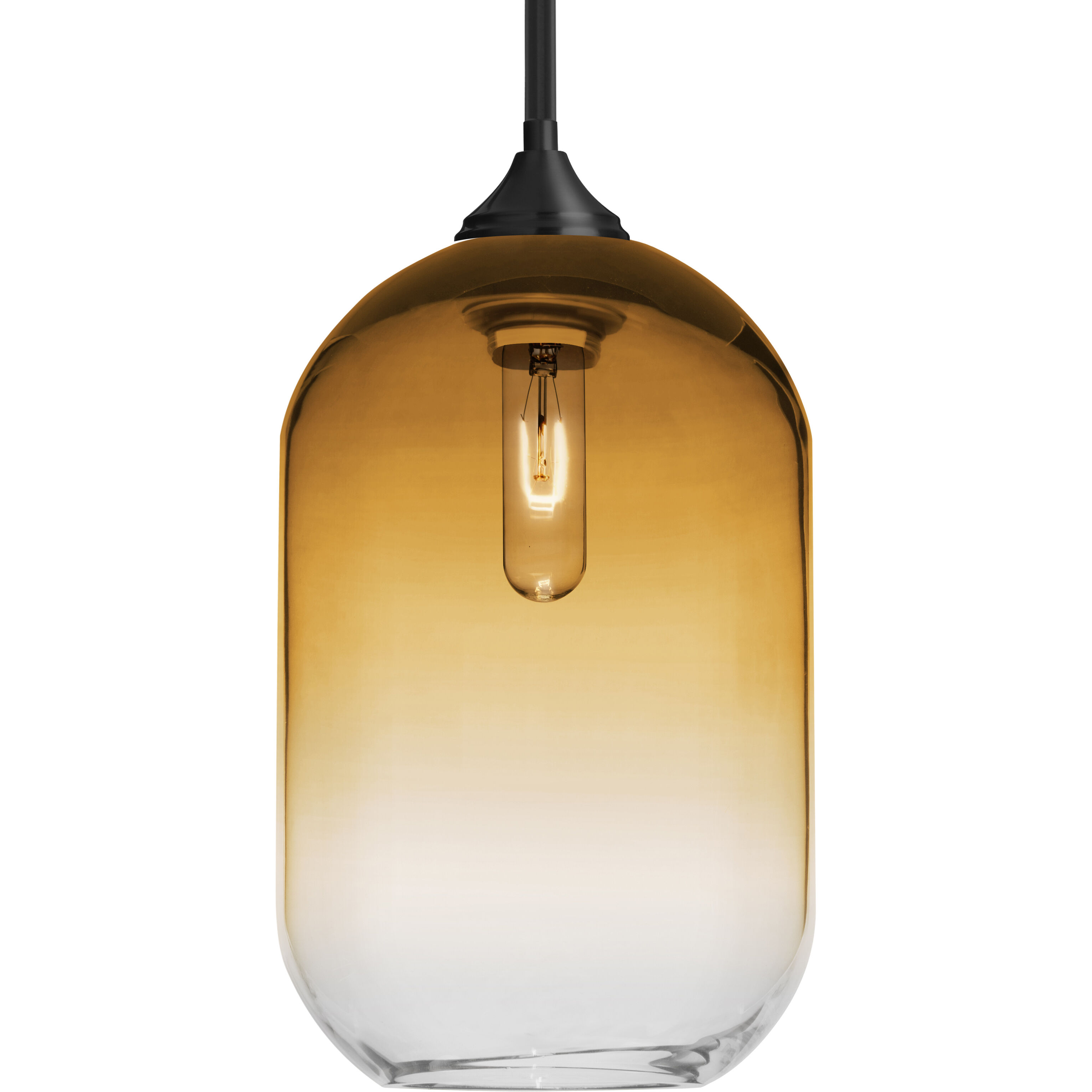 Omega 12 1 Light Black Stem Pendant Ceiling Light