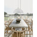 Soto 1 Light 20 inch White Pendant Ceiling Light