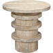 Revolve 24 X 24 inch White Wash Side Table