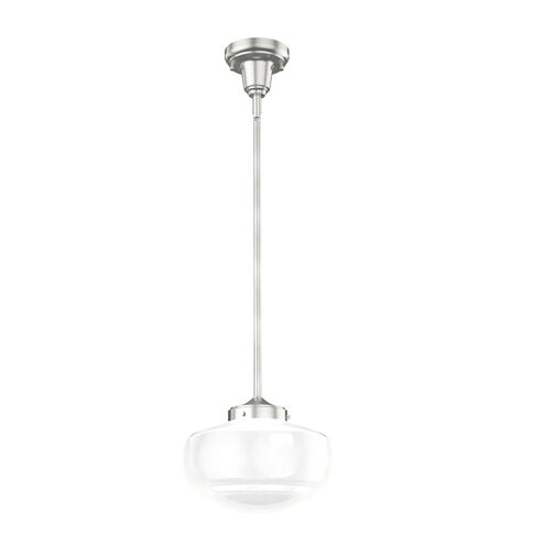 Saddle Creek 1 Light 10 inch Brushed Nickel Mini Pendant Ceiling Light