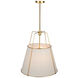 Pullman LED 20.8 inch Brass Pendant Ceiling Light