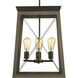Belmont Bay 4 Light 15.5 inch Antique Bronze Foyer Pendant Ceiling Light