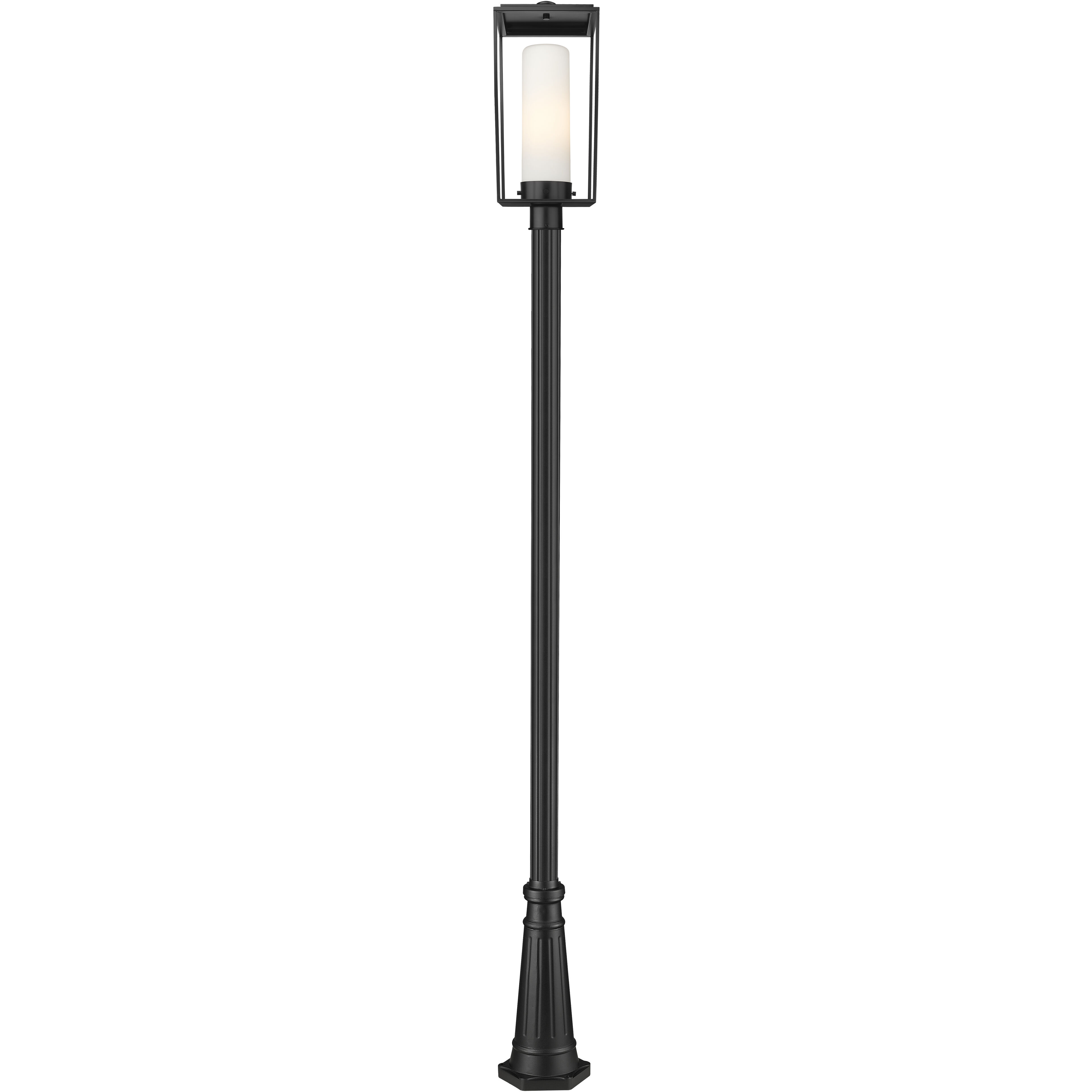 Sheridan 1 Light 116.5 inch Black Outdoor Post Mounted Fixture