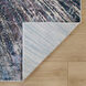 Darica 90 X 63 inch Blue Rug in 5 x 7