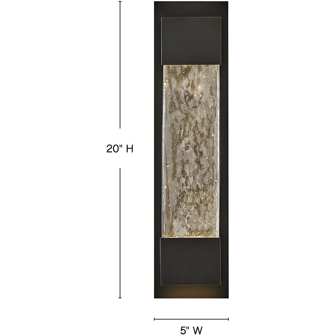 Rune Outdoor Wall Mount in Black