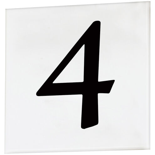 Address White Square Tile