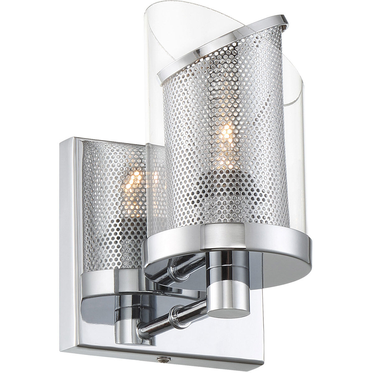 So Inclined 1 Light 4.75 inch Chrome Bath Vanity Wall Light
