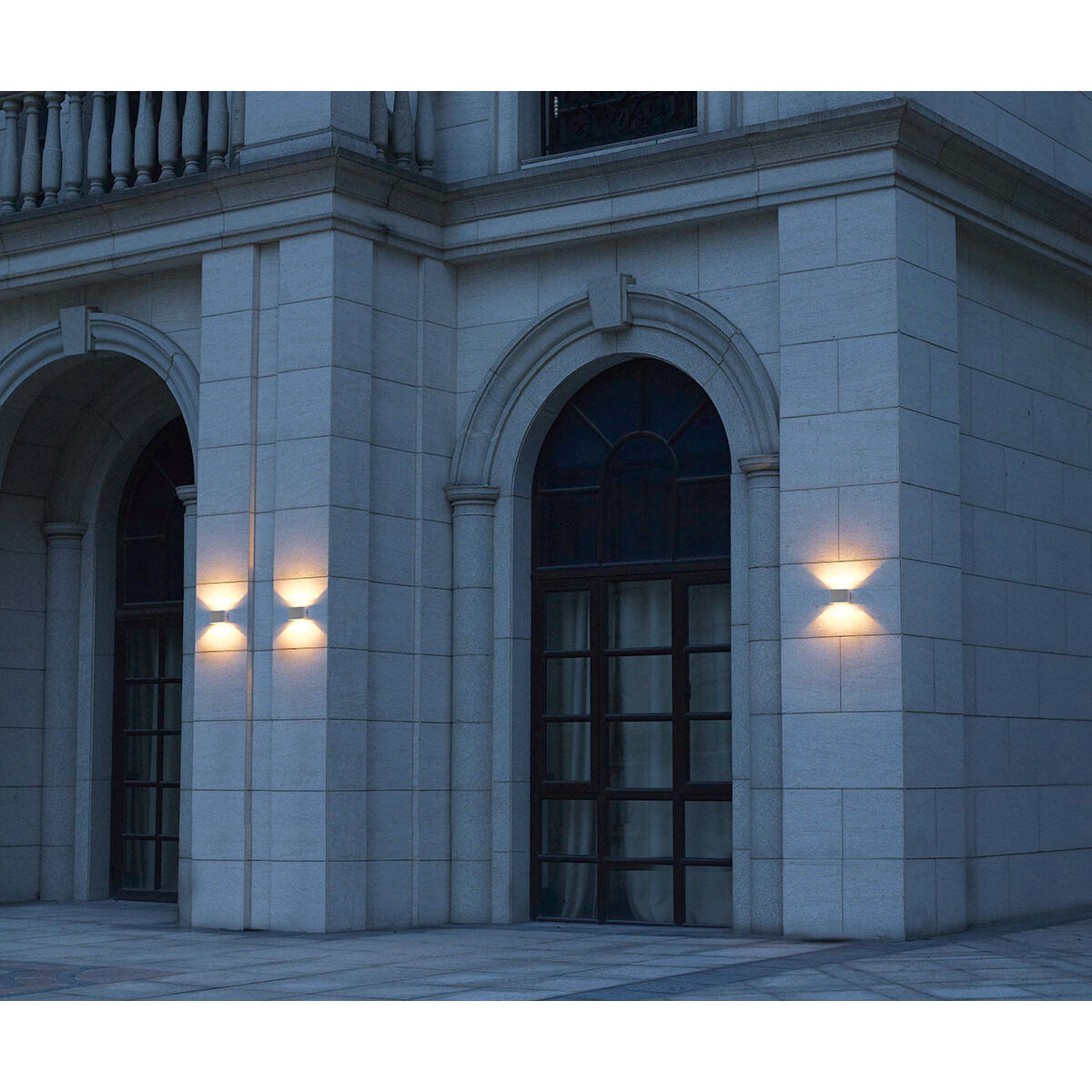 Vello LED 3 inch Graphite Grey Outdoor Wall Mount