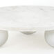 Marlow White Serving Tray, Plate Large
