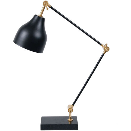 Felix 25 inch 40.00 watt Black Desk Lamp Portable Light