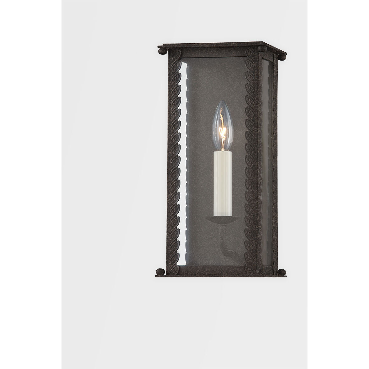 Zuma 1 Light 13 inch French Iron Outdoor Wall Sconce