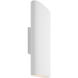 Kelly Wearstler Lotura LED 8 inch Museum White Pocket Sconce Wall Light
