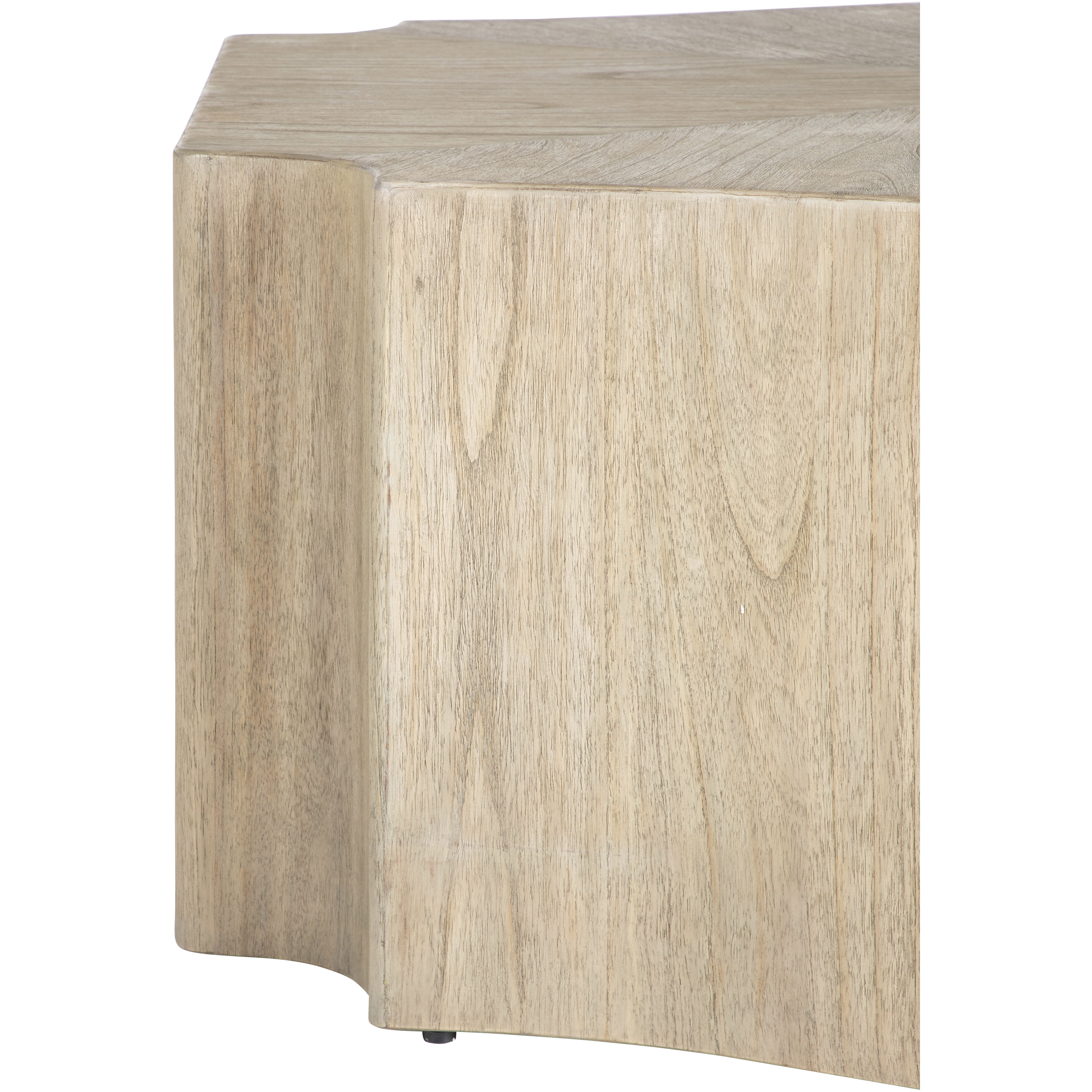 Ziya 48 X 48 inch Light Blonde Coffee Table