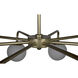 Larenta 8 Light 28 inch Antique Brass Chandelier Ceiling Light