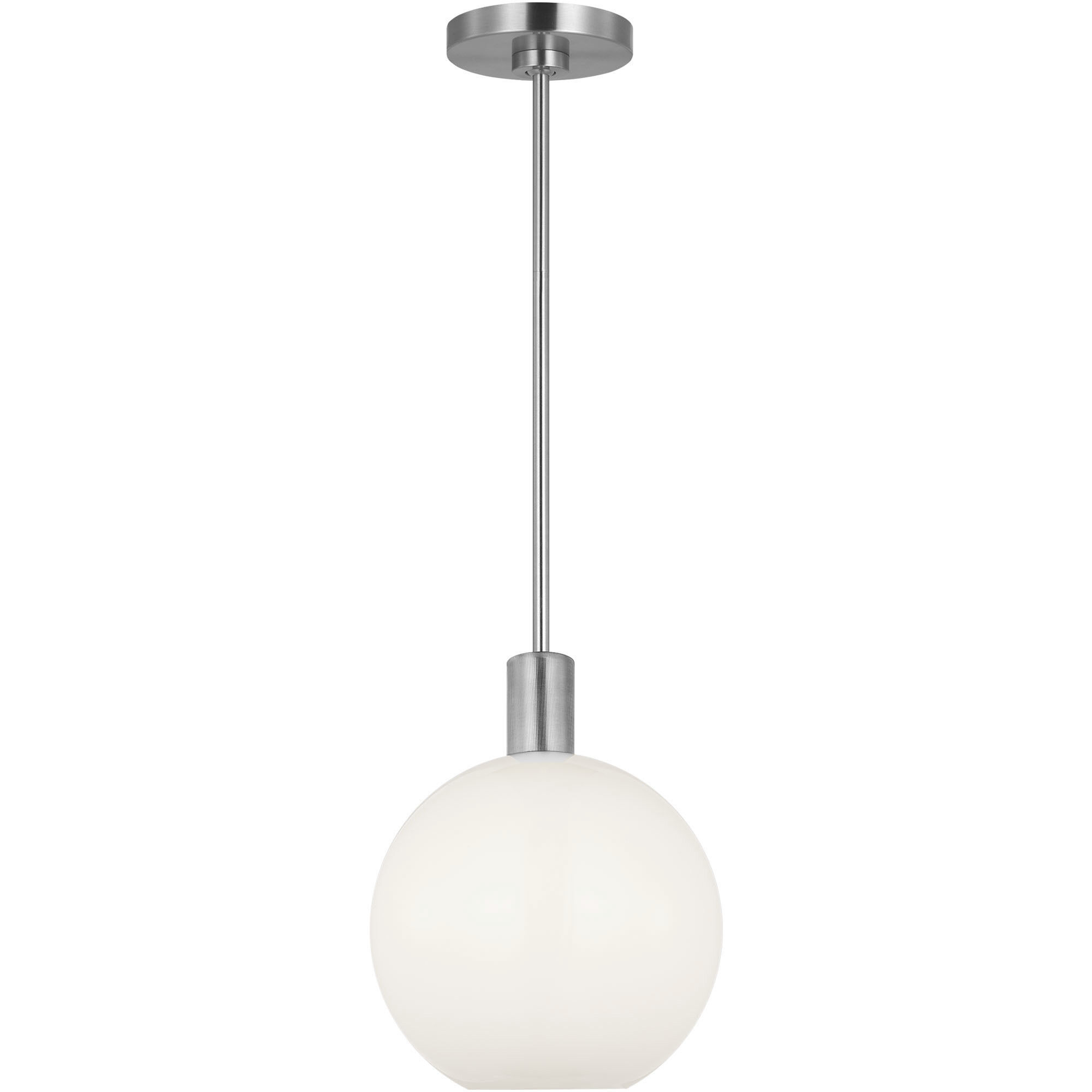 Drew & Jonathan Colewood 1 Light 12.5 inch Brushed Nickel Pendant Ceiling Light, Small