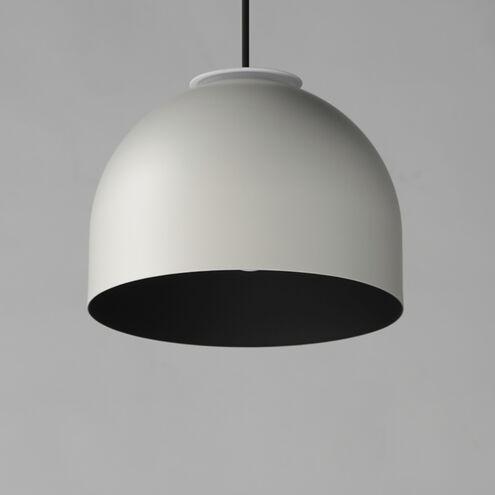 Foster LED 9.75 inch Gray with Black Mini Pendant Ceiling Light