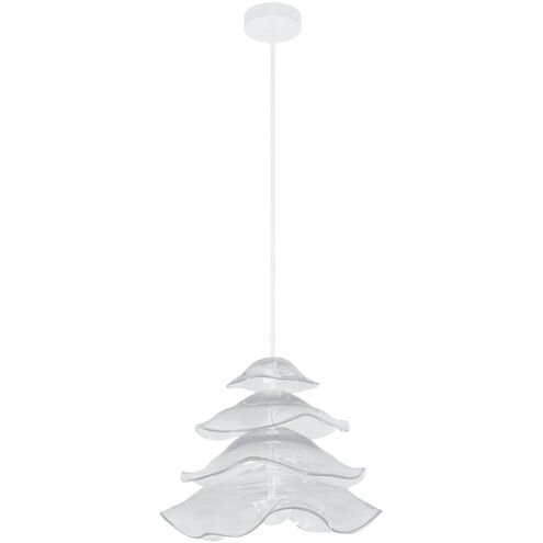 Embark 1 Light 20 inch White Pendant Ceiling Light