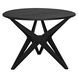 Victor 39 X 39 inch Charcoal Black Dining Table