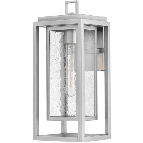 Coastal Elements Republic LED 16 inch Satin Nickel Outdoor Wall Mount Lantern, Estate Series