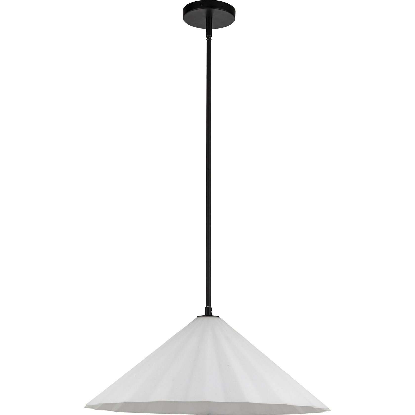 Alora Mood Serena Pendant Ceiling Light in Matte Black