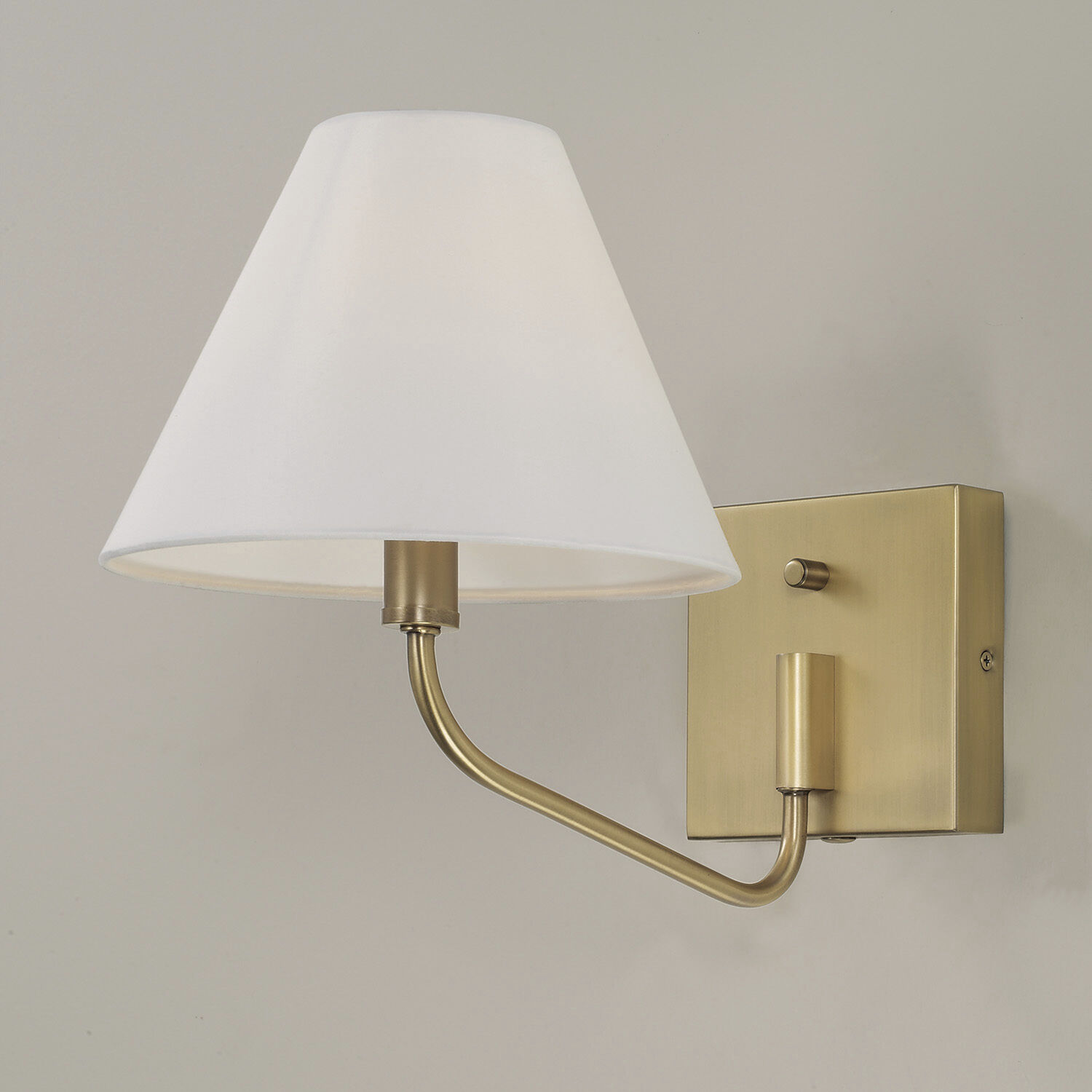Chadwick Sconce Wall Light in Aged Brass