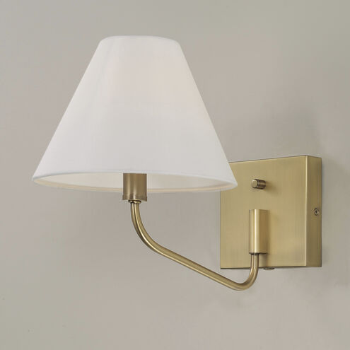 Chadwick Sconce Wall Light in Aged Brass