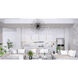 Dendelio 35 Light 54 inch Black Chandelier Ceiling Light