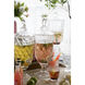 Anita Clear and Polished Silver Drink Dispenser
