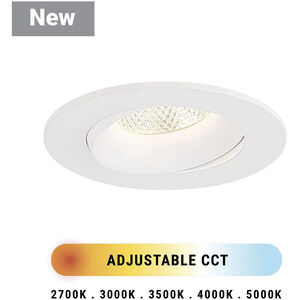Midway LED White Recessed