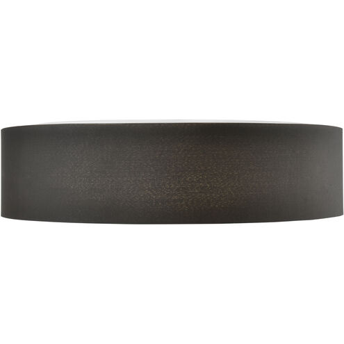 Rosata LED 20 inch Black Indoor Flushmount Ceiling Light