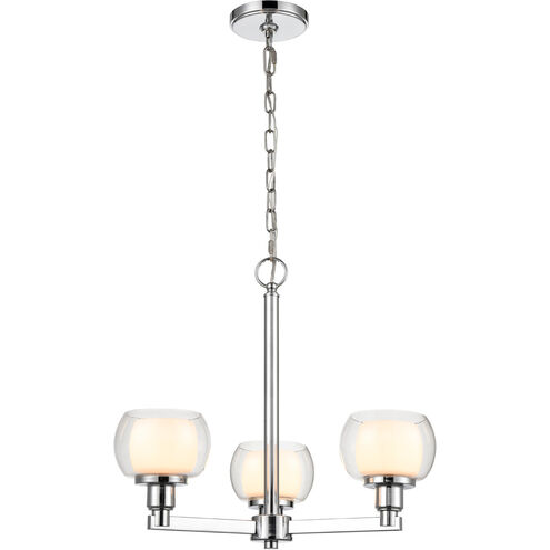 Cairo LED 20 inch Polished Chrome Pendant Ceiling Light