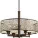 Mingle 4 Light 21 inch Antique Bronze Pendant Ceiling Light