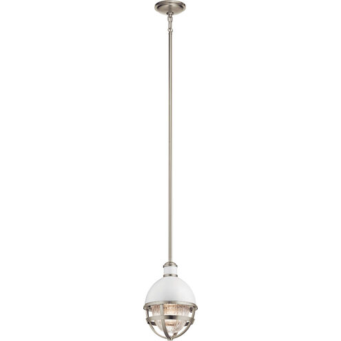Tollis 1 Light 8 inch Brushed Nickel Mini Pendant Ceiling Light