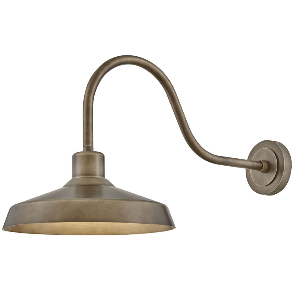 Forge Outdoor Wall Mount in Burnished Bronze, Coastal Elements