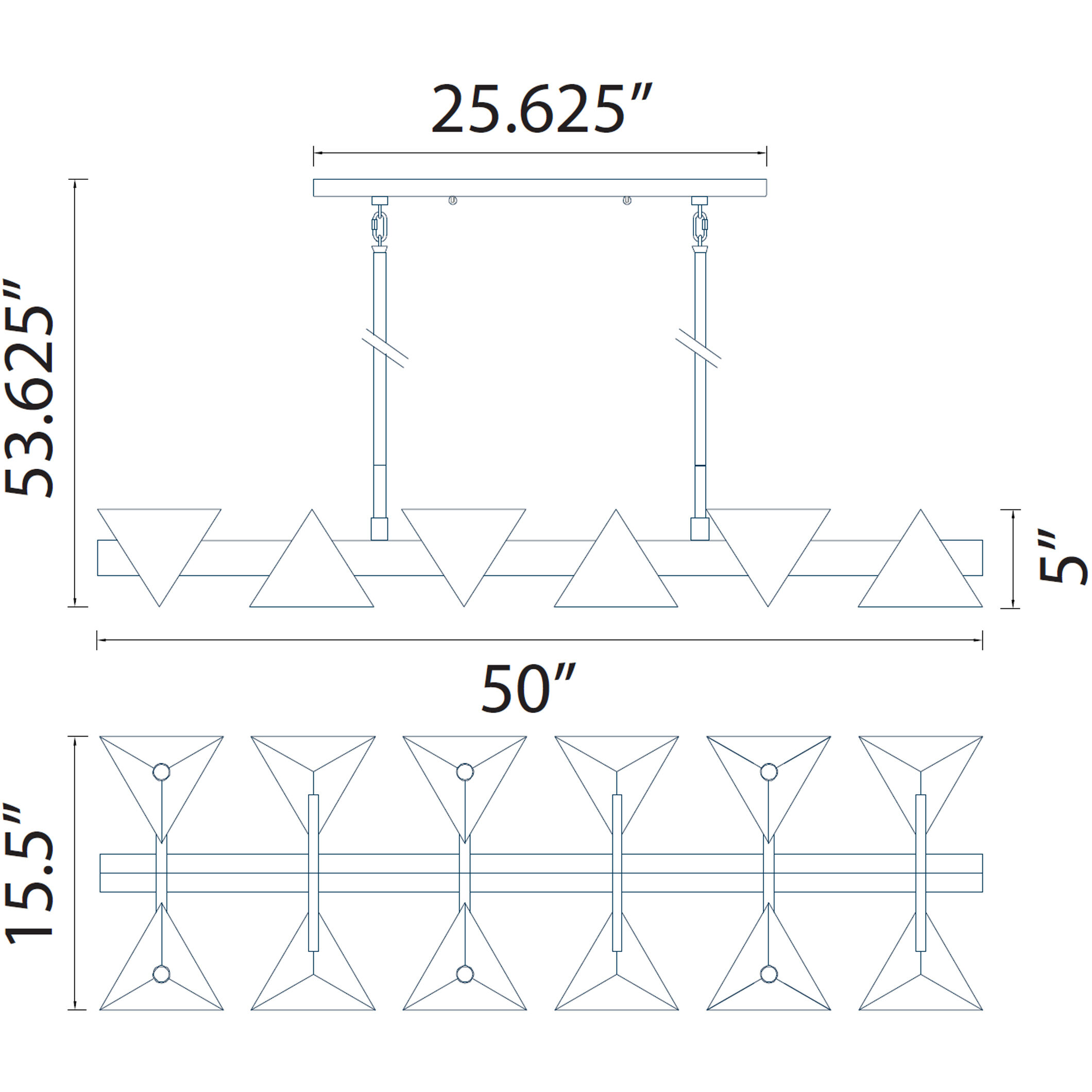 Avante 12 Light 15.5 inch Matte Black Chandelier Ceiling Light