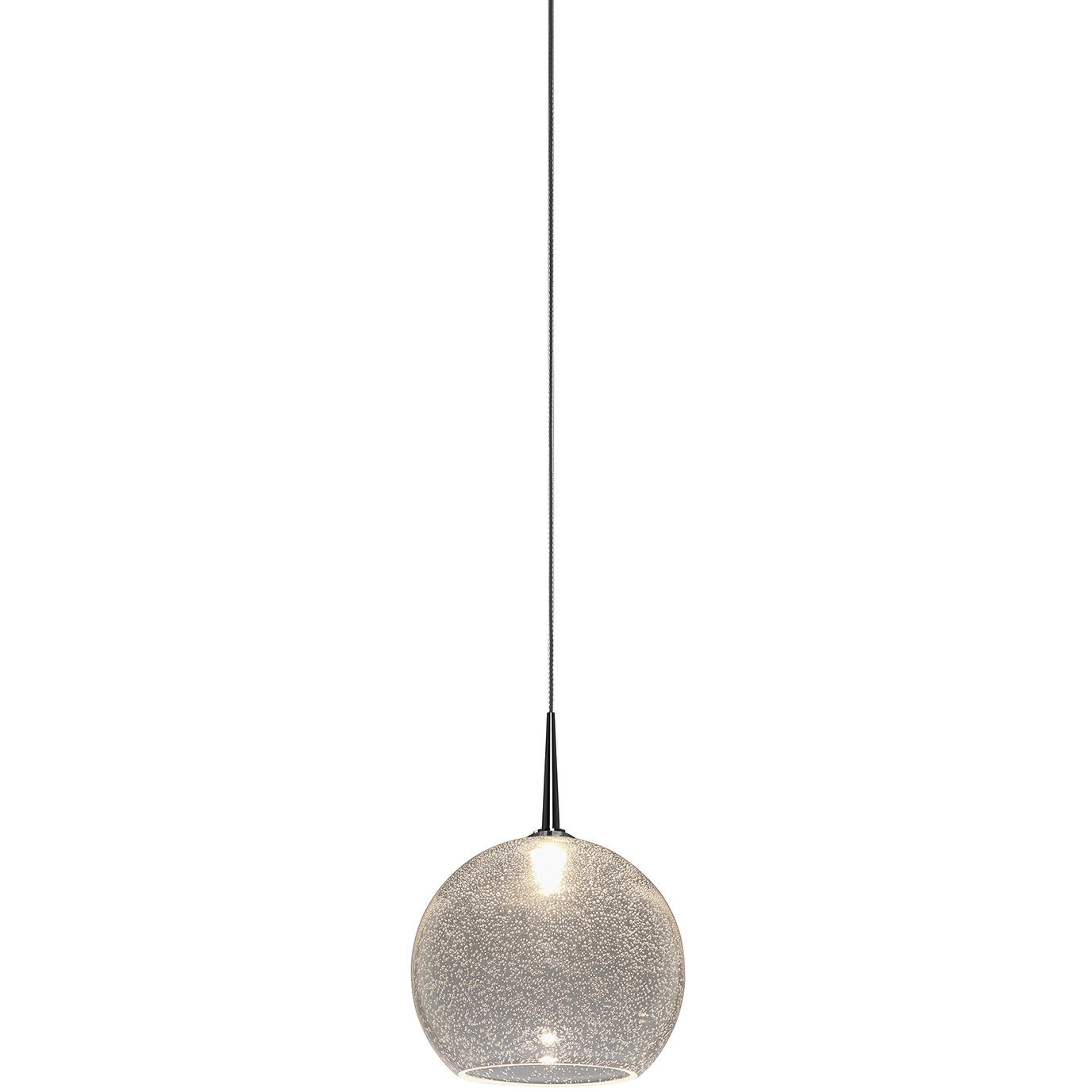 Bobo 1 Light 6 inch Chrome Pendant Ceiling Light in Clear Glass