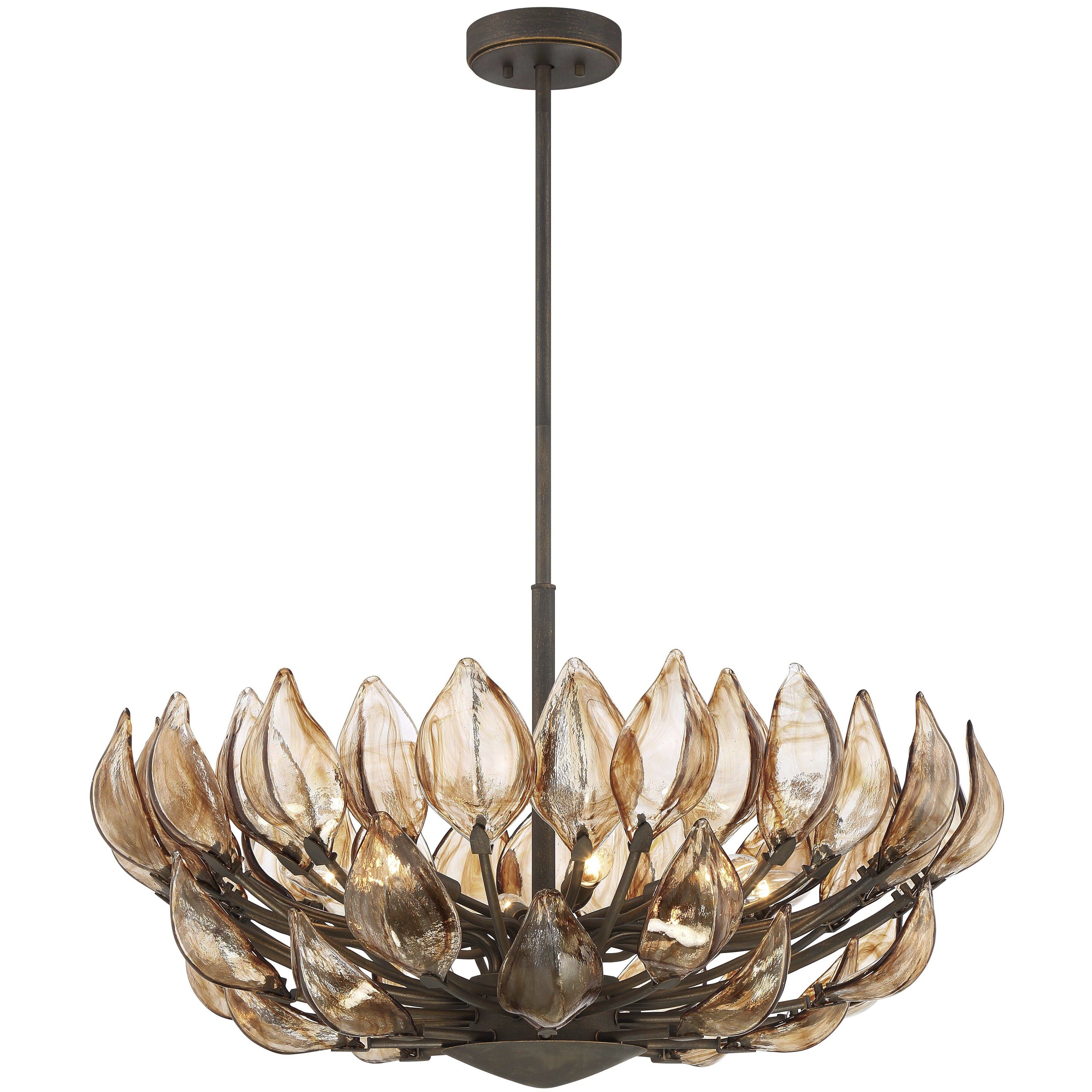 Metropolitan N6688 874 Arboles 8 Light 32.75 inch Heritage Bronze Pendant Ceiling Light