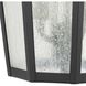 Verdae 3 Light 22 inch Textured Black Outdoor Wall Lantern, Large, Design Series