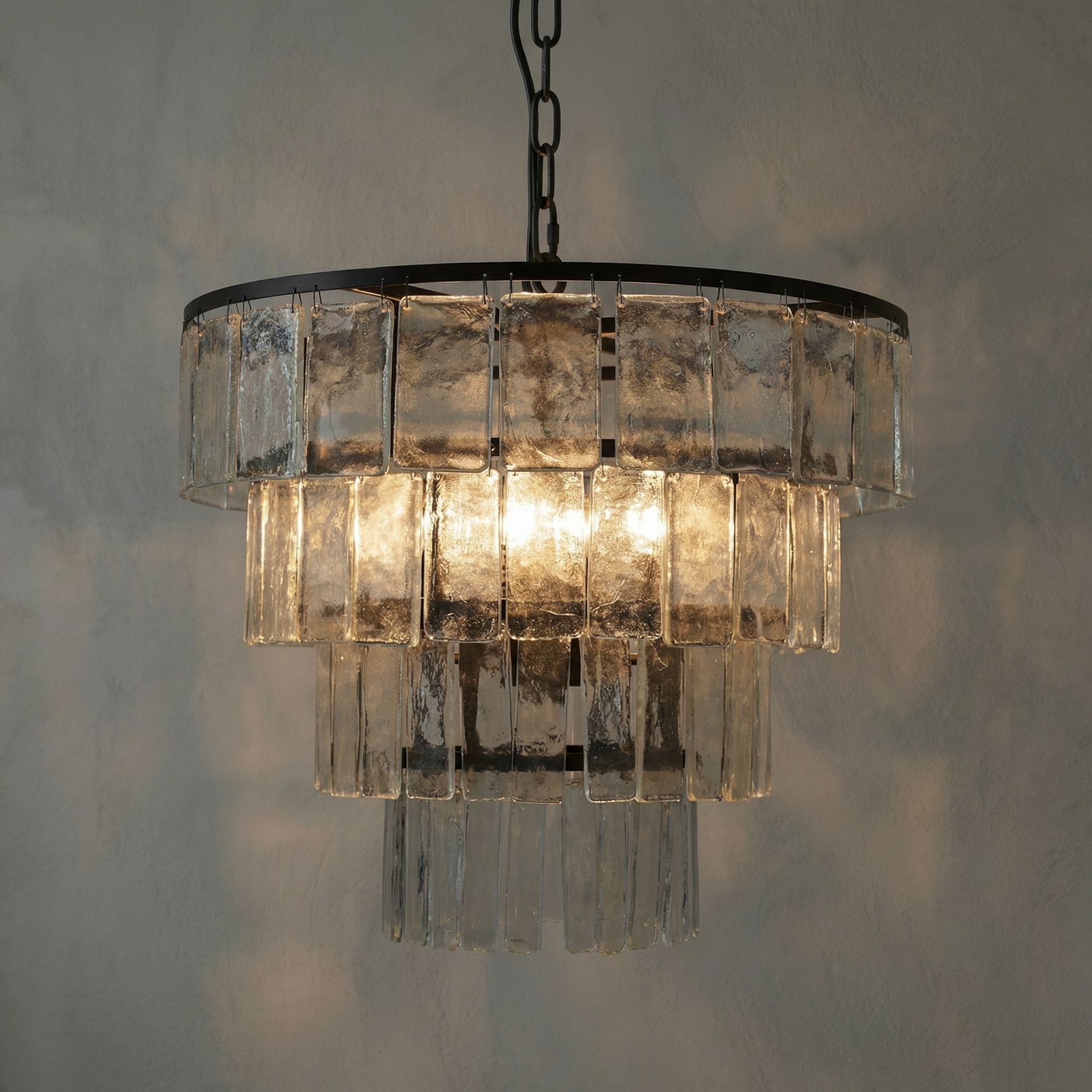 Carnegie 4 Light 20 inch Black Chandelier Ceiling Light, Medium