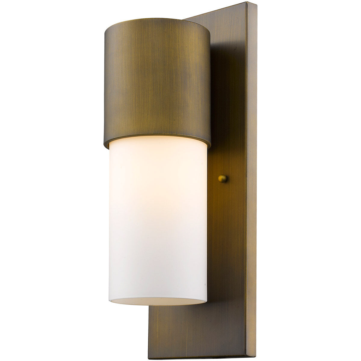 Cooper 1 Light 16 inch Raw Brass Exterior Wall Mount