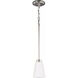 Kerrville 1 Light 4.38 inch Brushed Nickel Pendant Ceiling Light