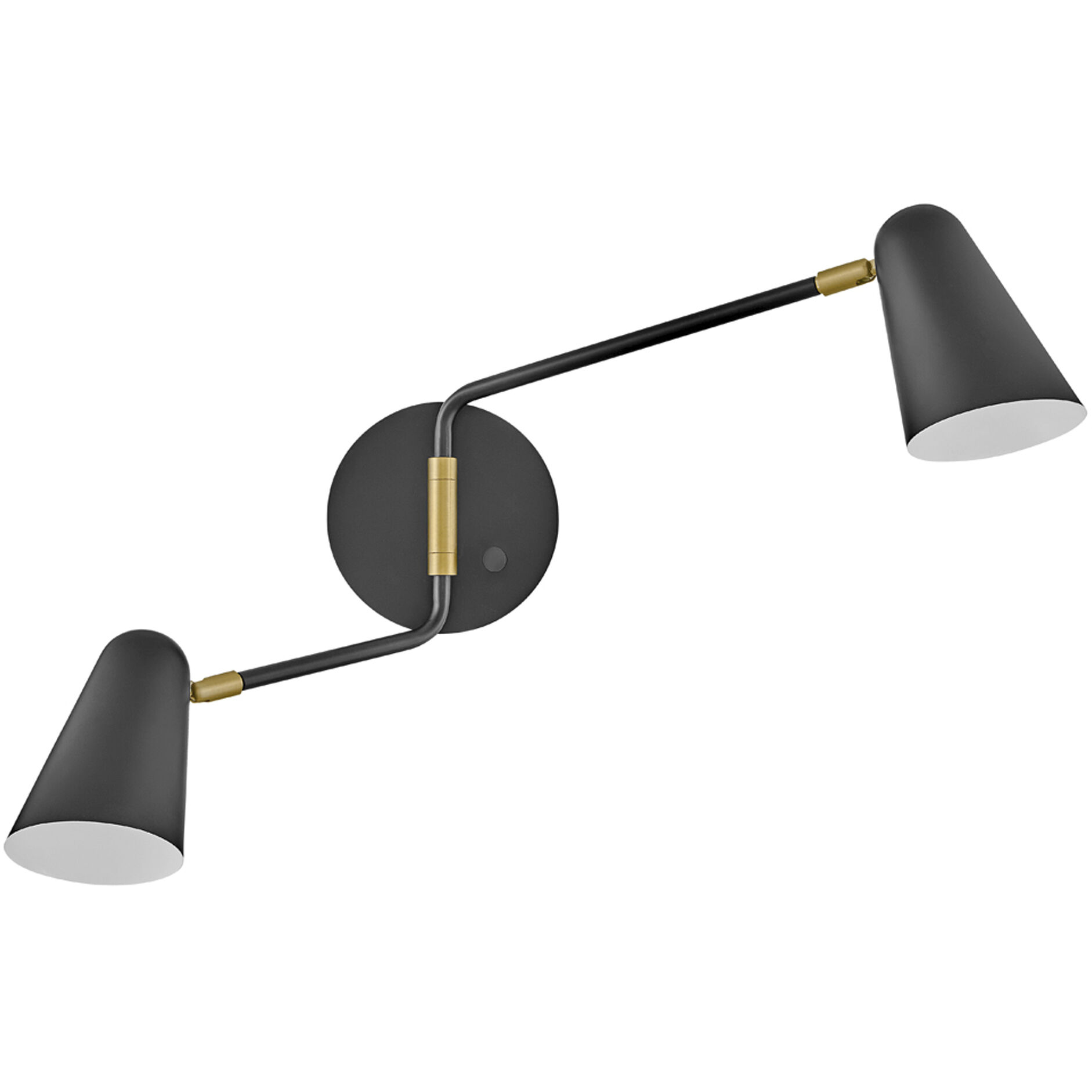Birdie LED 22.75 inch Black Sconce Wall Light